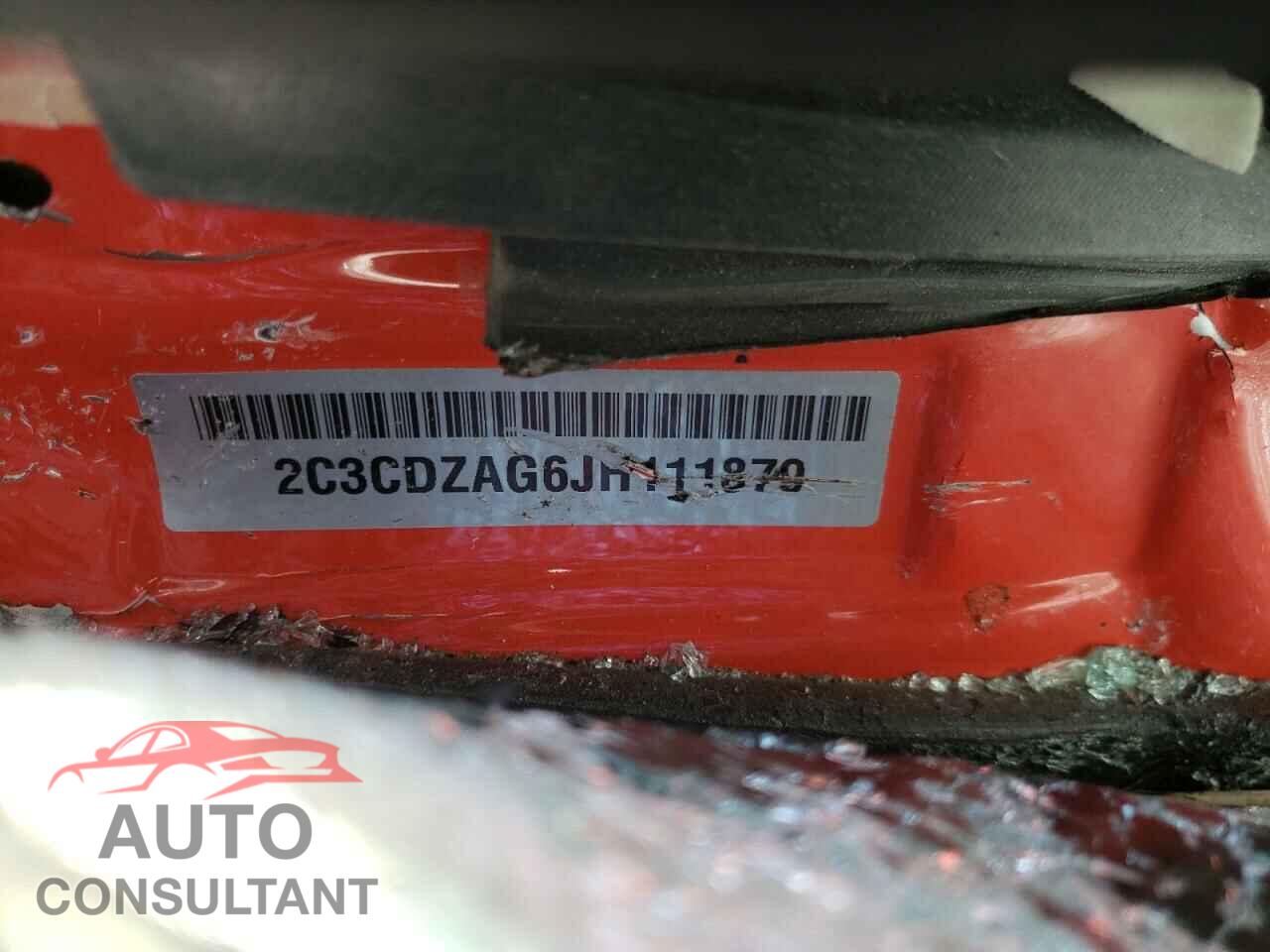 DODGE CHALLENGER 2018 - 2C3CDZAG6JH111879