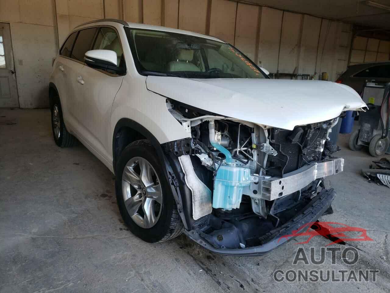 TOYOTA HIGHLANDER 2016 - 5TDYKRFH9GS175126