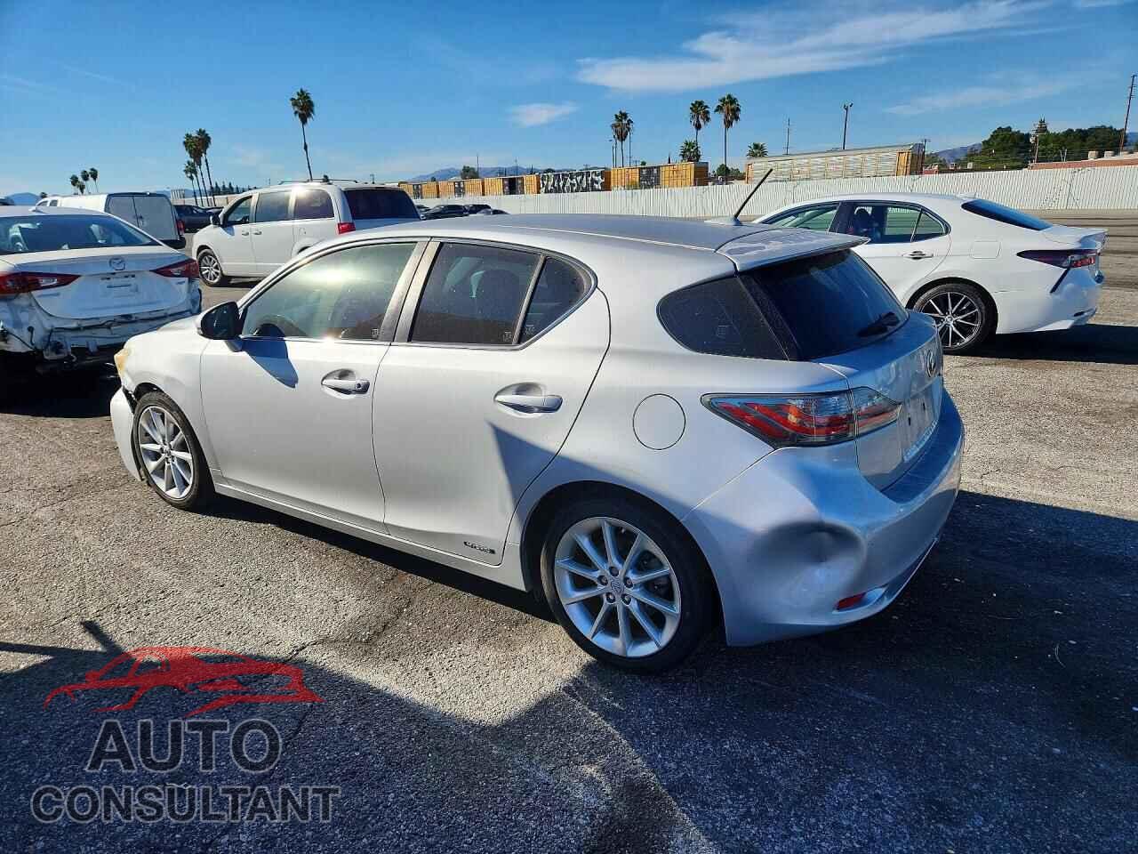 LEXUS CT 200 2012 - JTHKD5BH6C2101788