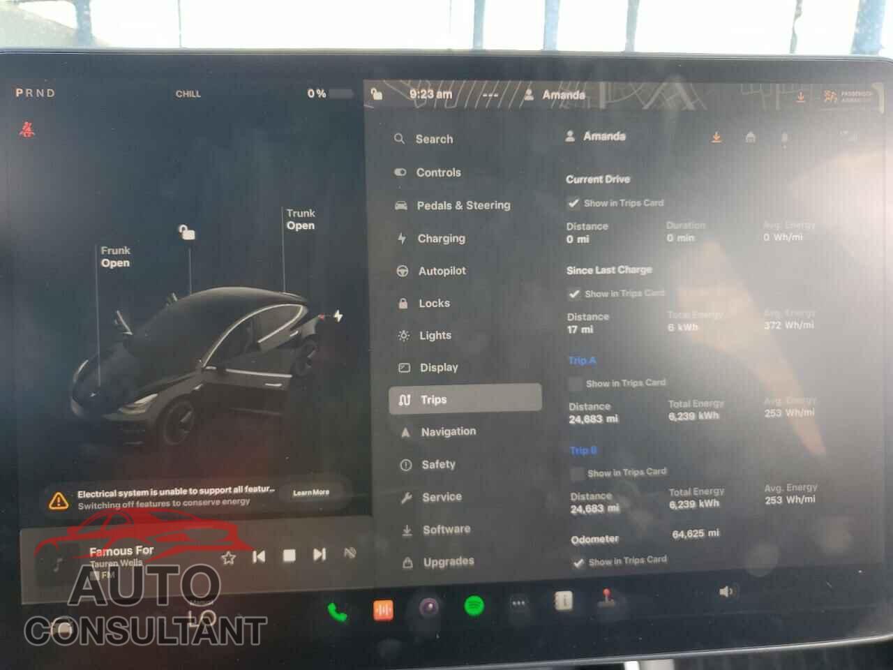 TESLA MODEL 3 2019 - 5YJ3E1EA4KF416093