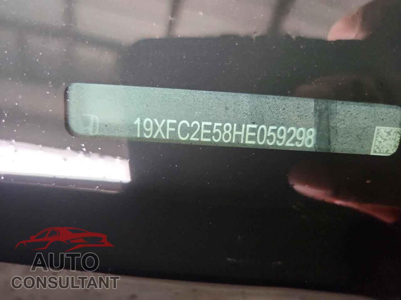 HONDA CIVIC 2017 - 19XFC2E58HE059298
