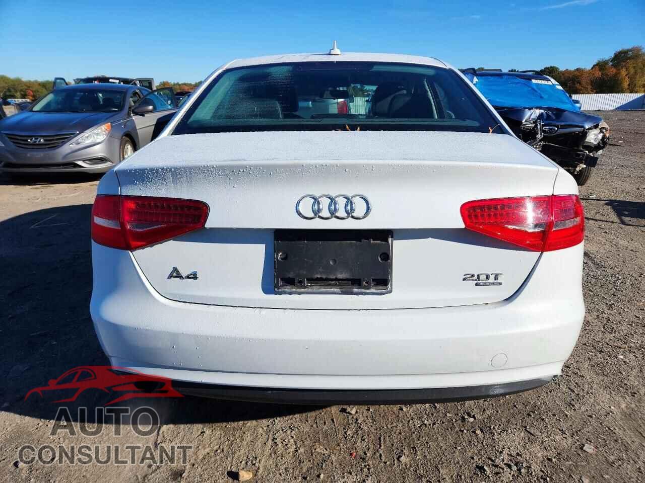 AUDI A4 2013 - WAUDFAFL0DN023923