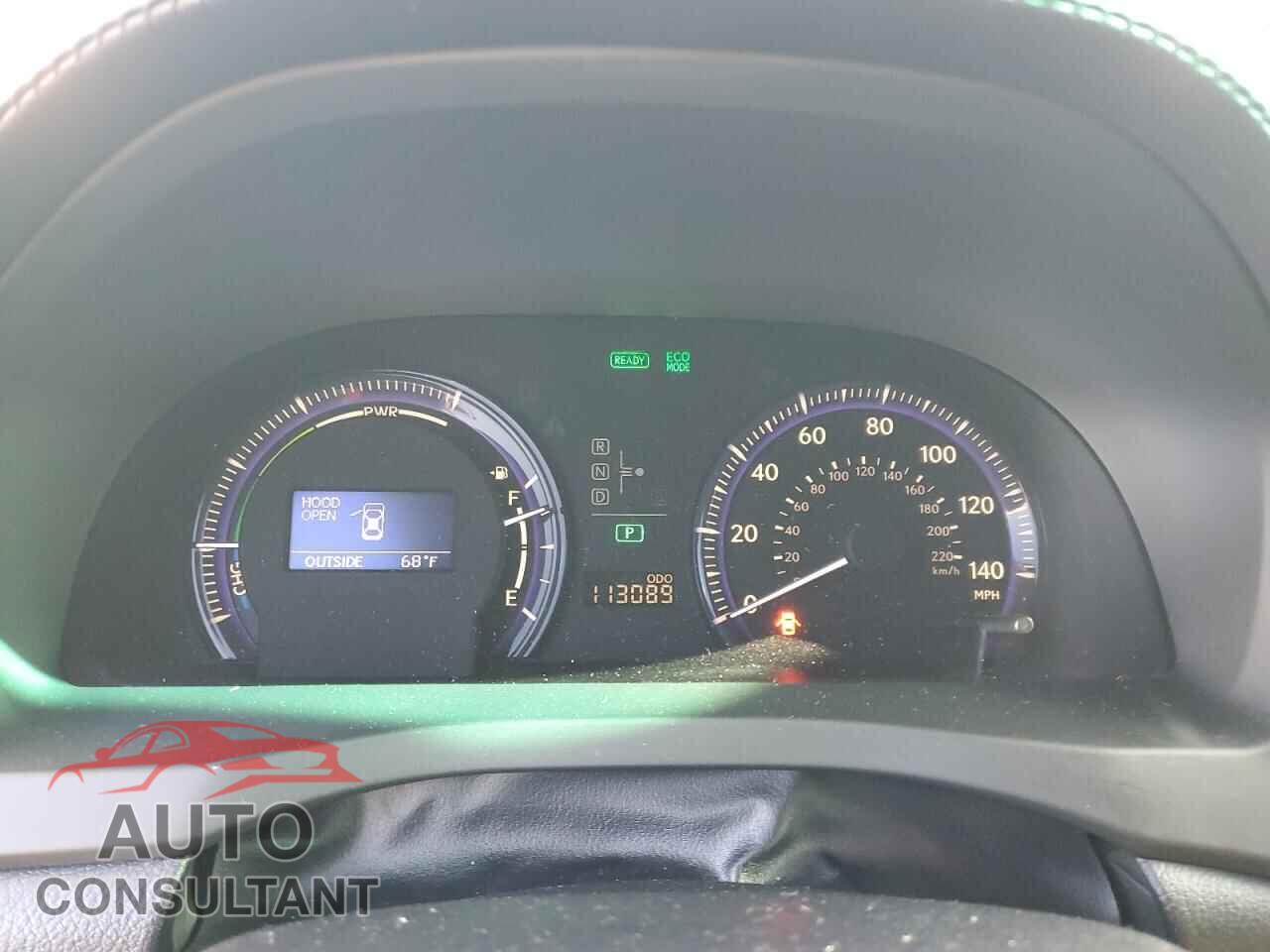 LEXUS HS 2010 - JTHBB1BA2A2037876
