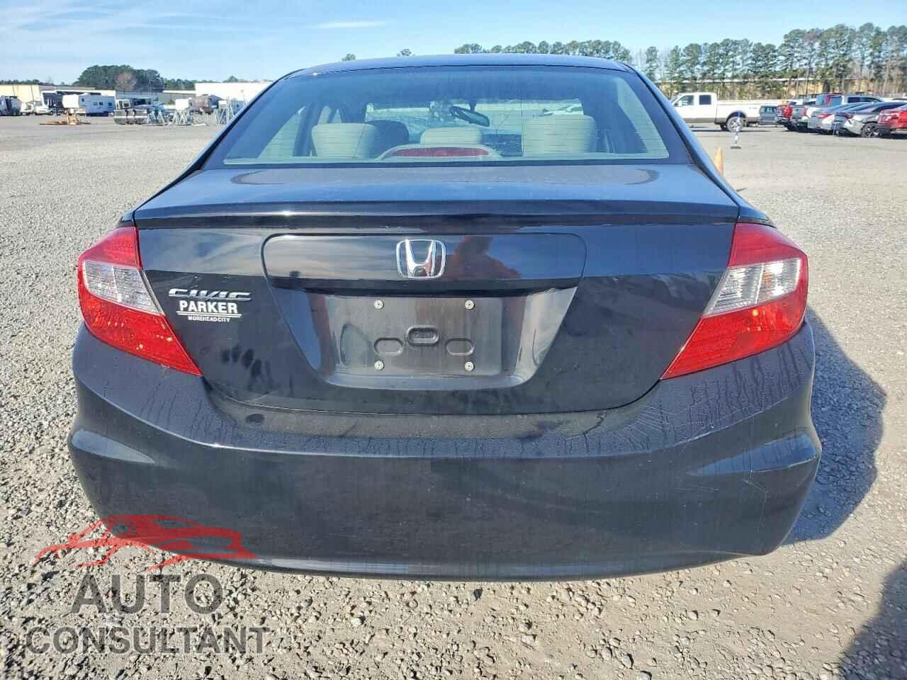 HONDA CIVIC 2012 - 19XFB2F82CE109102