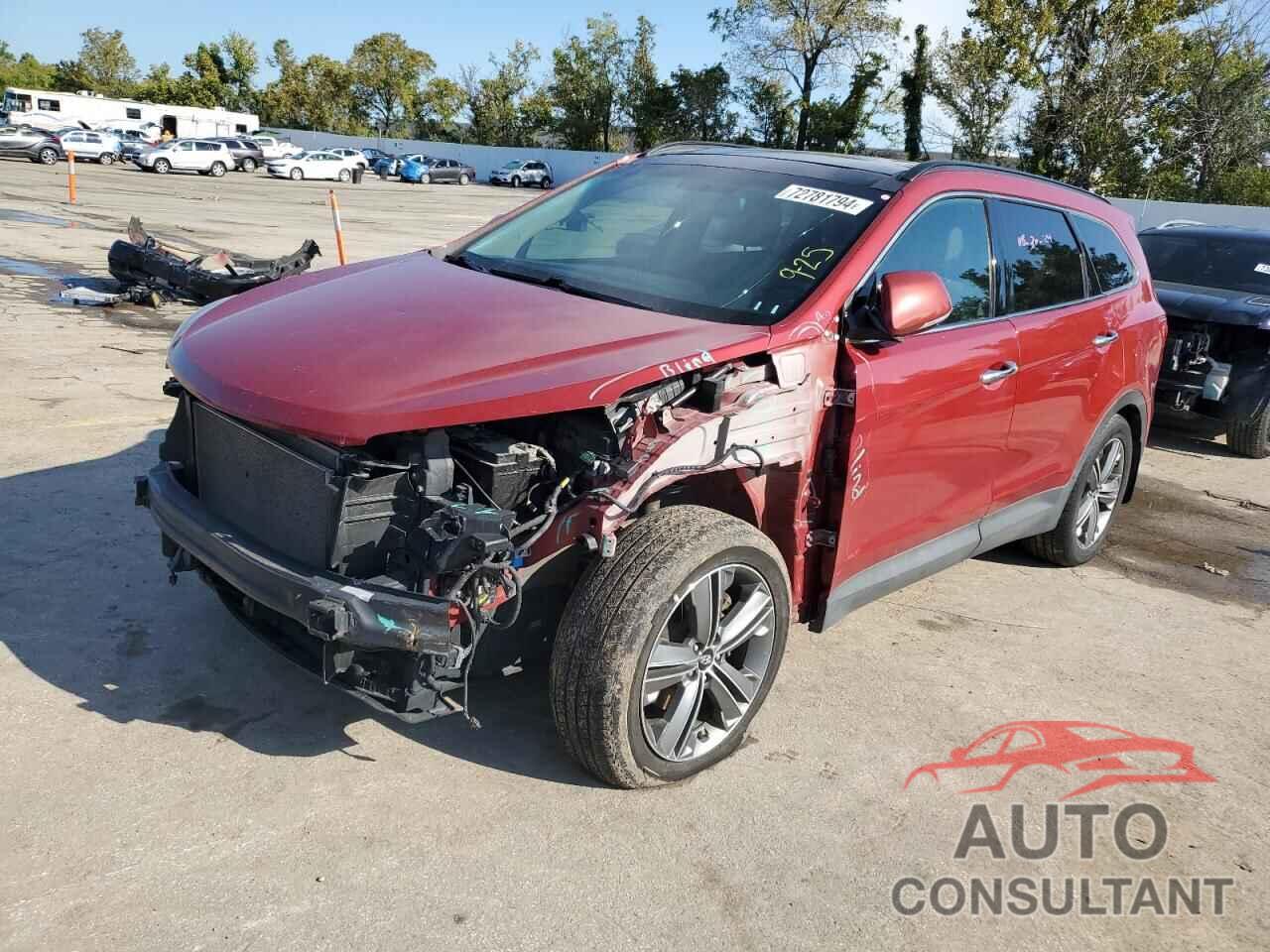 HYUNDAI SANTA FE 2016 - KM8SRDHF1GU145593