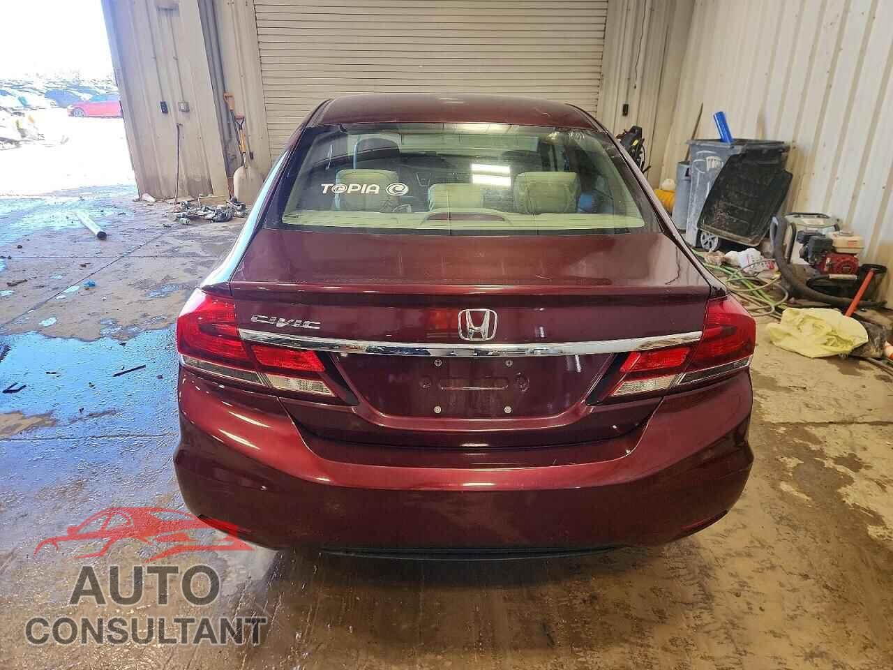 HONDA CIVIC 2013 - 19XFB2F54DE011566