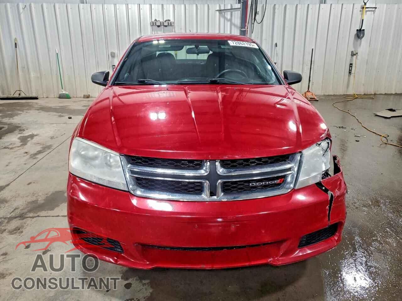 DODGE AVENGER 2013 - 1C3CDZAB9DN567827