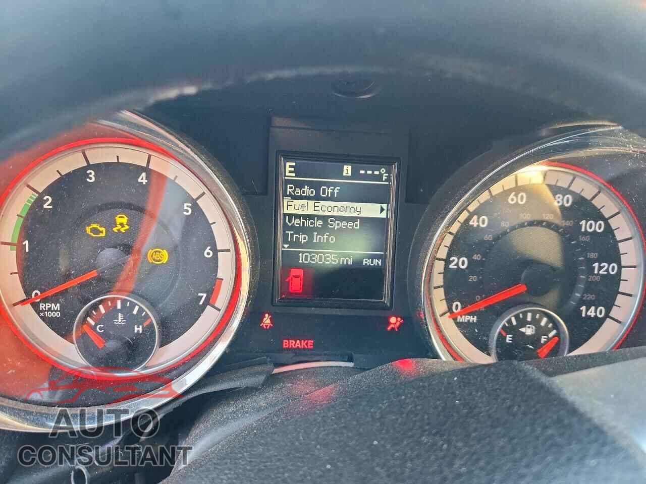 DODGE DURANGO 2011 - 1D4RD2GGXBC653398