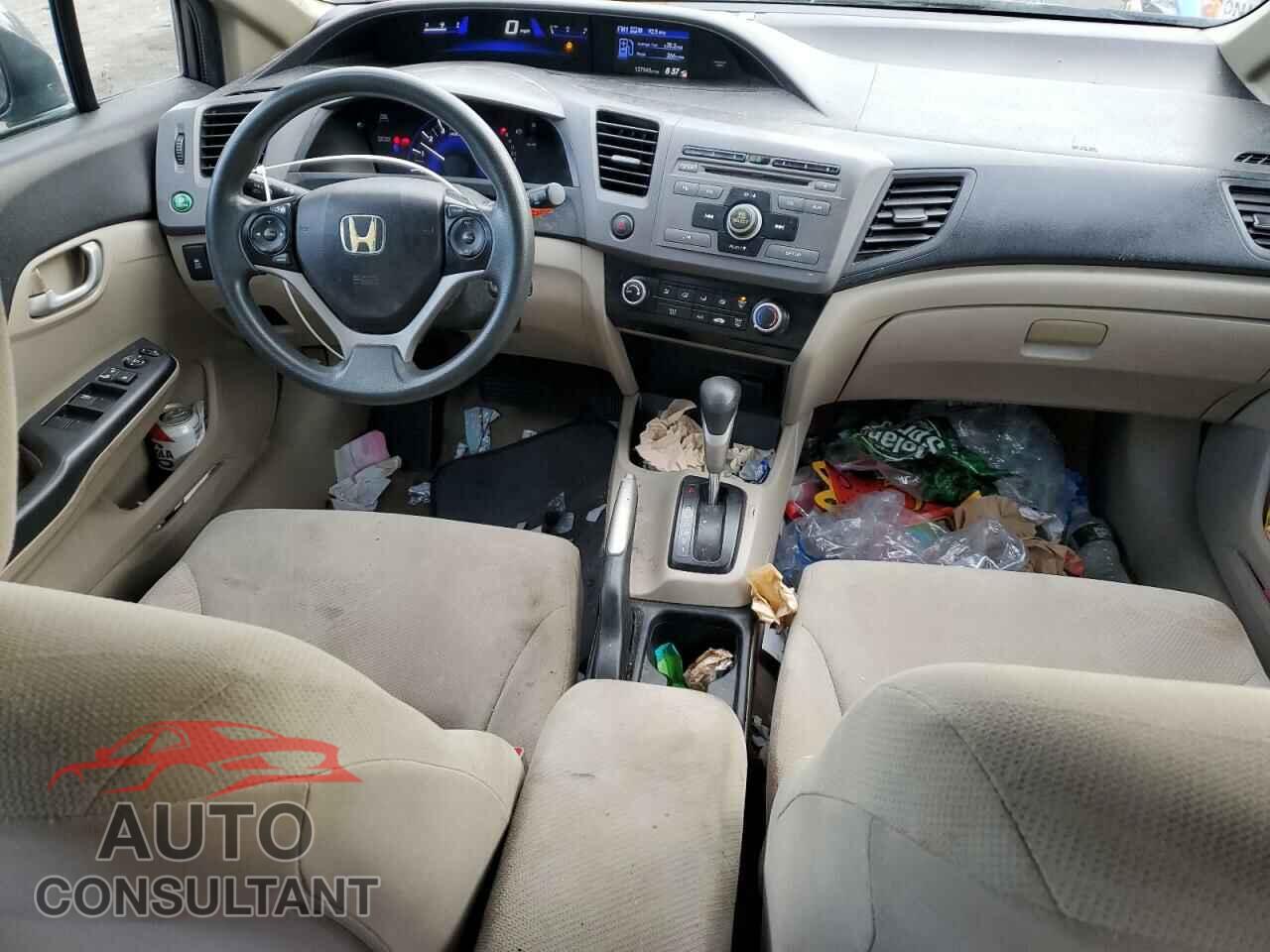 HONDA CIVIC 2012 - 19XFB2F50CE367947