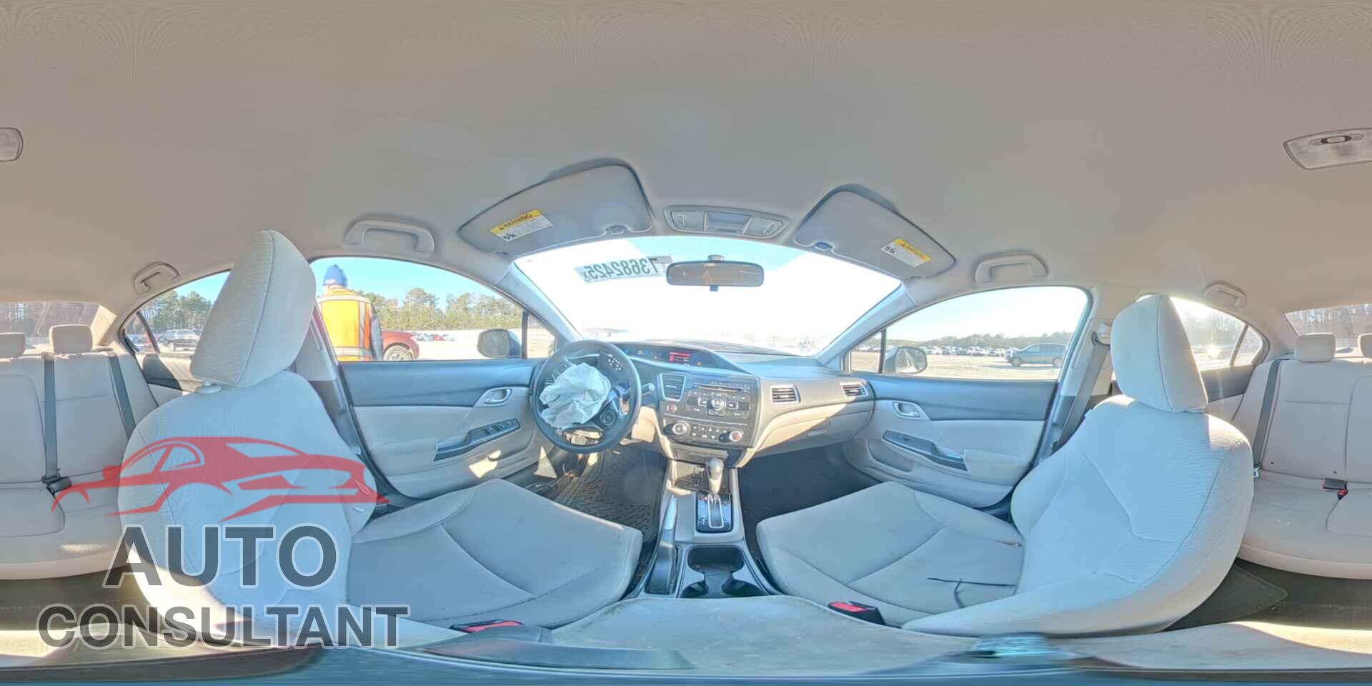 HONDA CIVIC 2013 - 19XFB2F59DE052369
