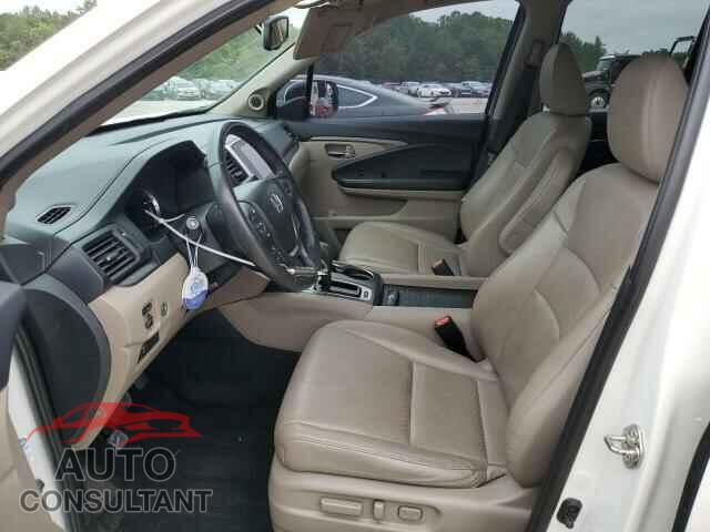 HONDA RIDGELINE 2017 - 5FPYK2F67HB010713