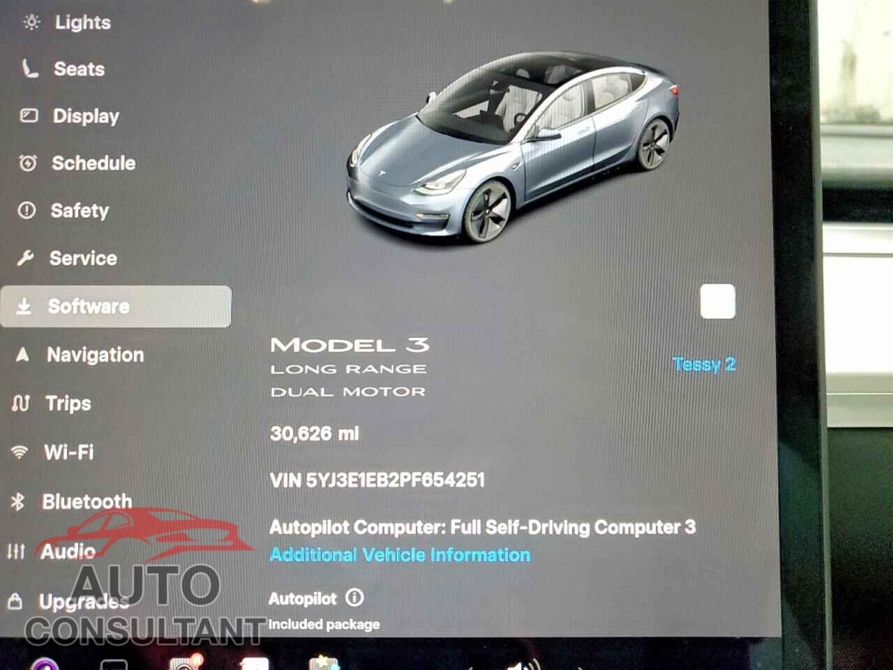 TESLA MODEL 3 2023 - 5YJ3E1EB2PF654251