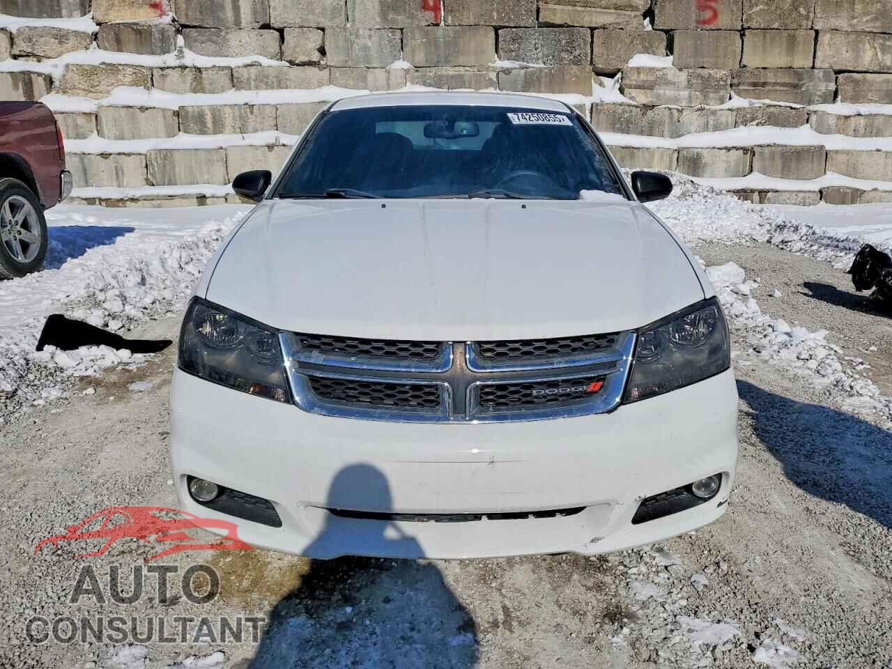 DODGE AVENGER 2013 - 1C3CDZCB6DN503211