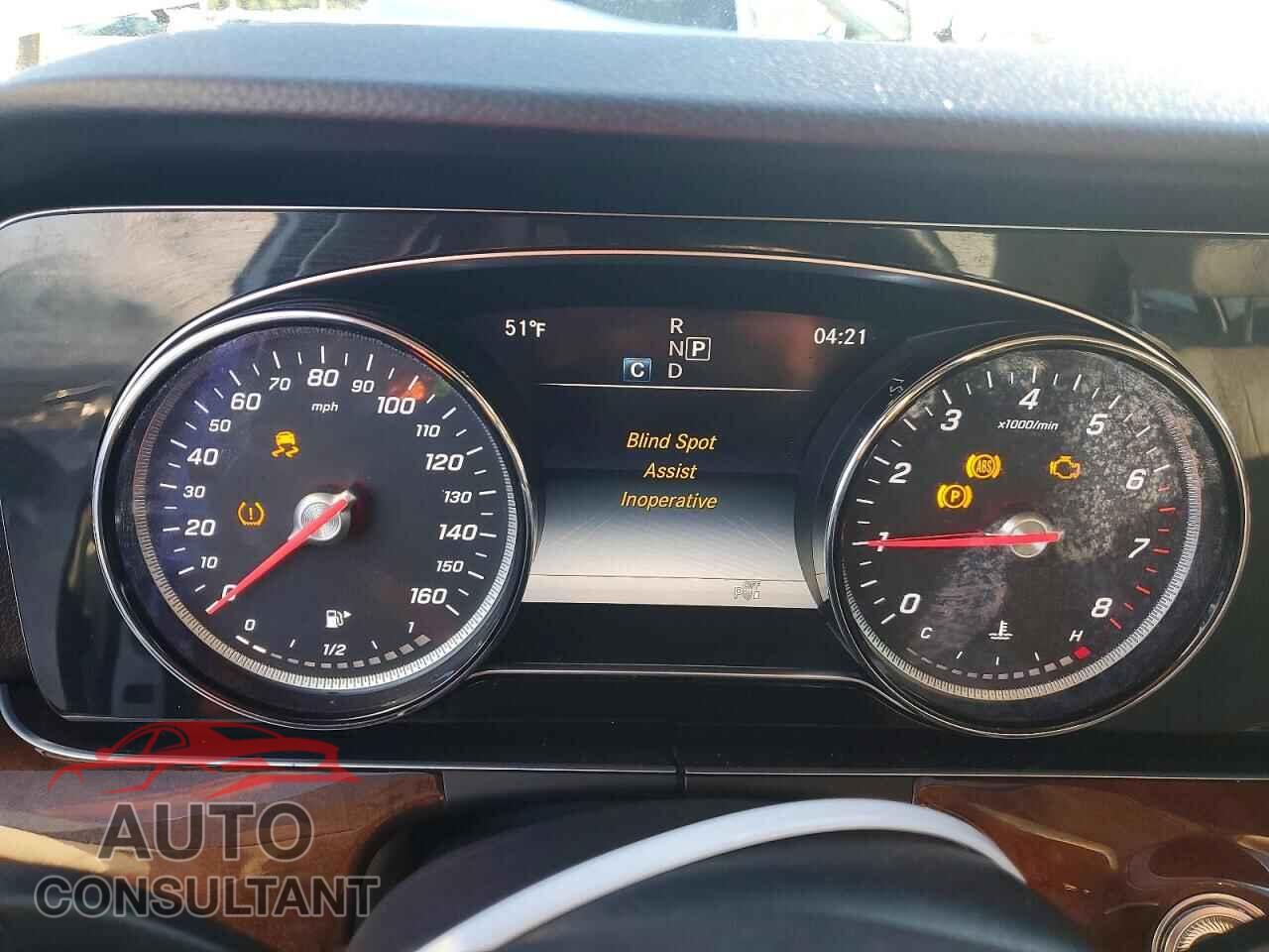 MERCEDES-BENZ E-CLASS 2017 - WDDZF4JBXHA084367
