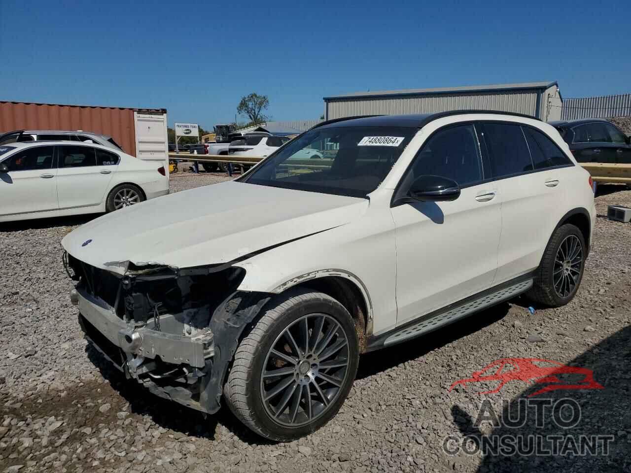 MERCEDES-BENZ GLC-CLASS 2017 - WDC0G4JB6HF114705