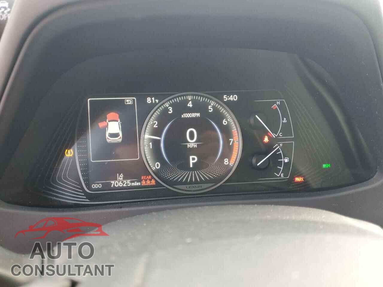 LEXUS UX 200 2019 - JTHY3JBH4K2012256