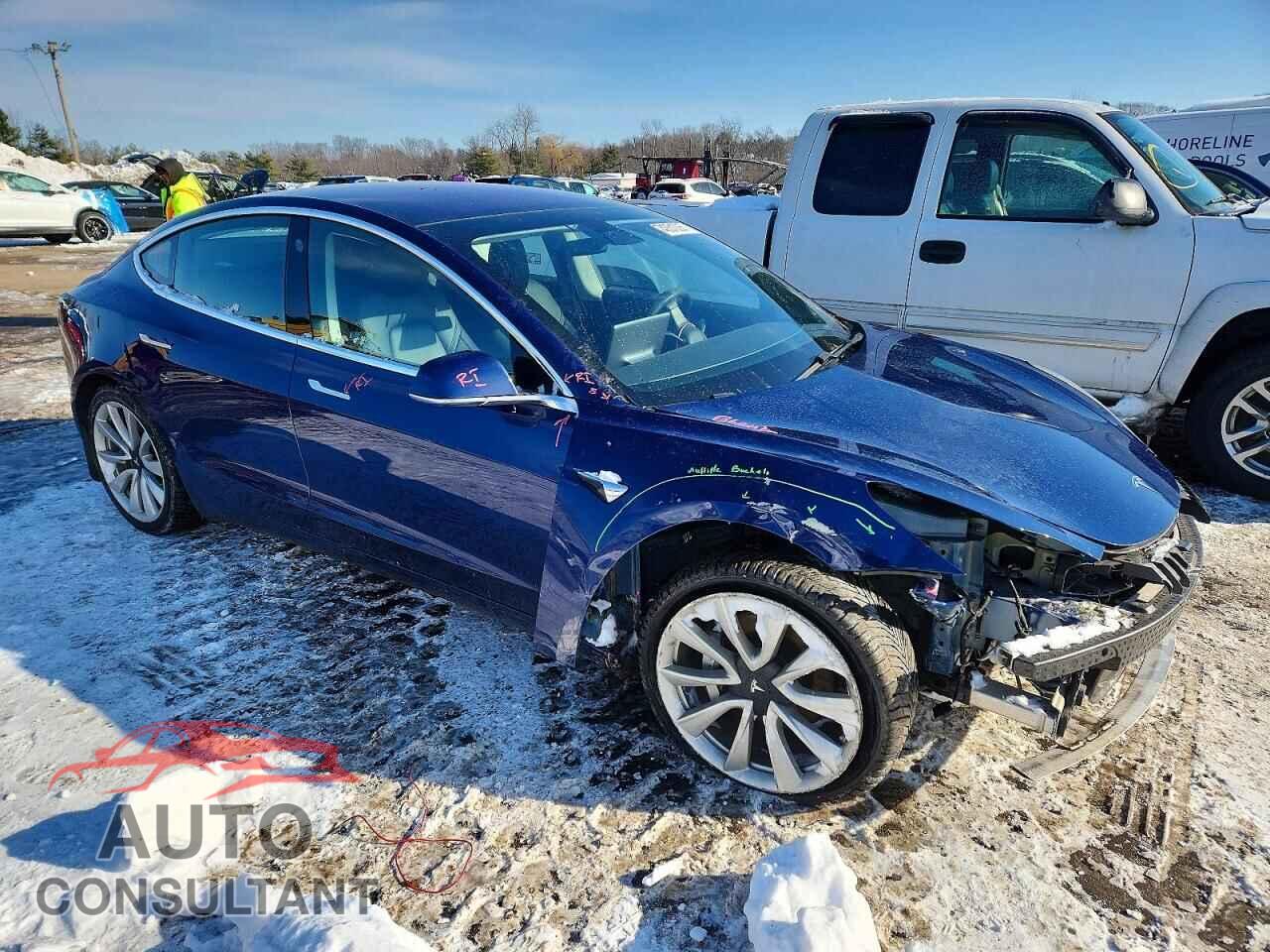 TESLA MODEL 3 2018 - 5YJ3E1EB5JF088450