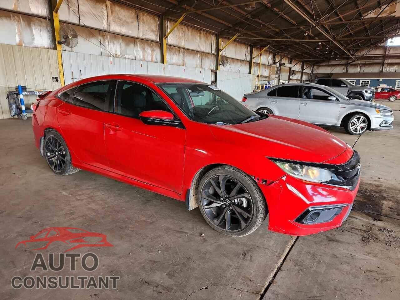 HONDA CIVIC 2019 - 2HGFC2F87KH599733
