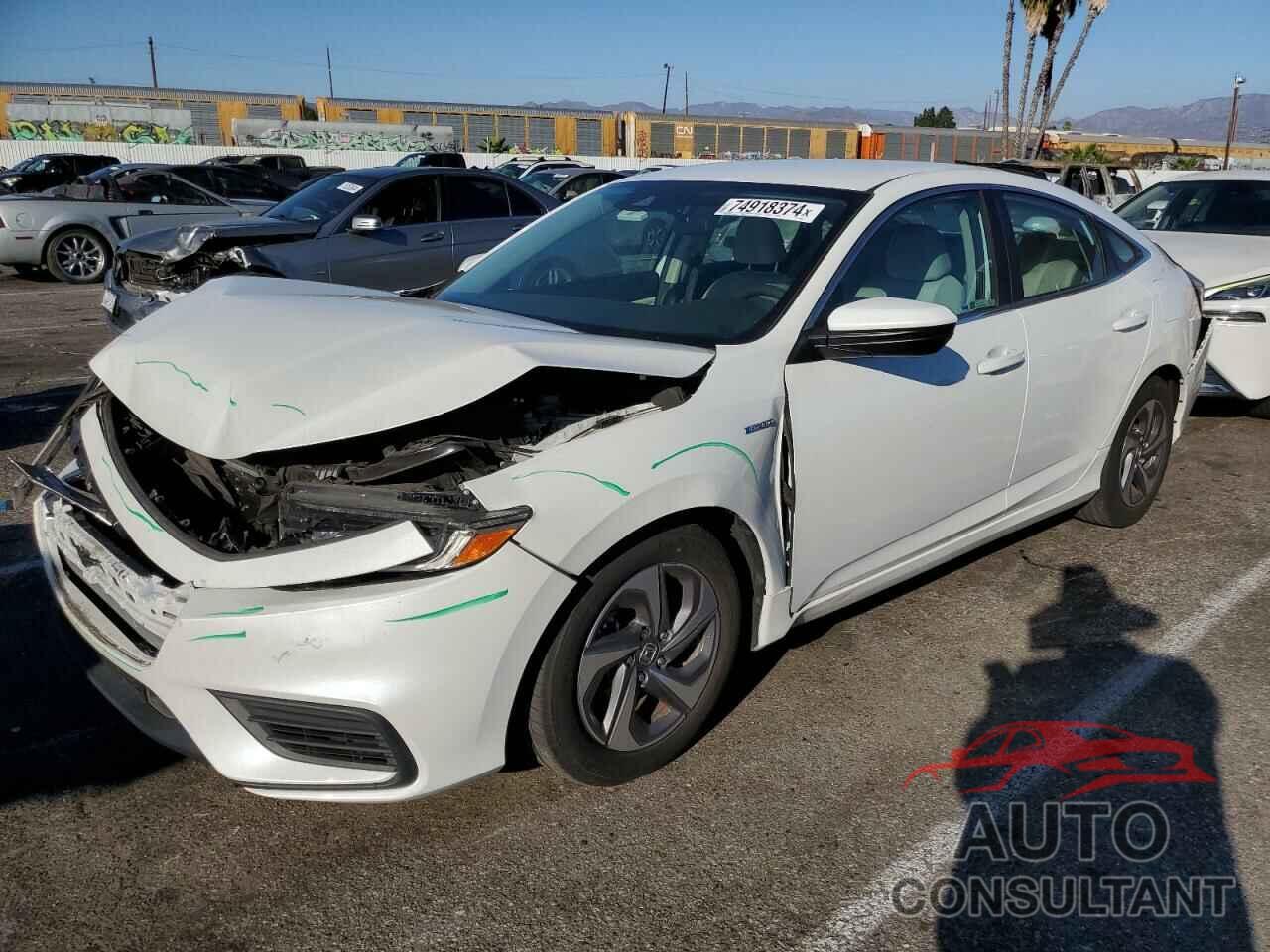 HONDA INSIGHT 2020 - 19XZE4F53LE008205