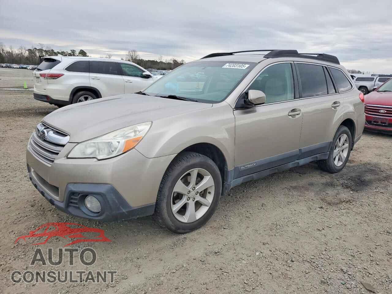 SUBARU OUTBACK 2014 - 4S4BRCDC2E3223484