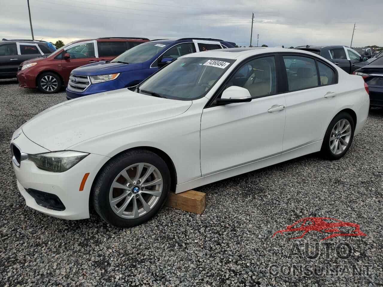 BMW 3 SERIES 2017 - WBA8E1G52HNU14131