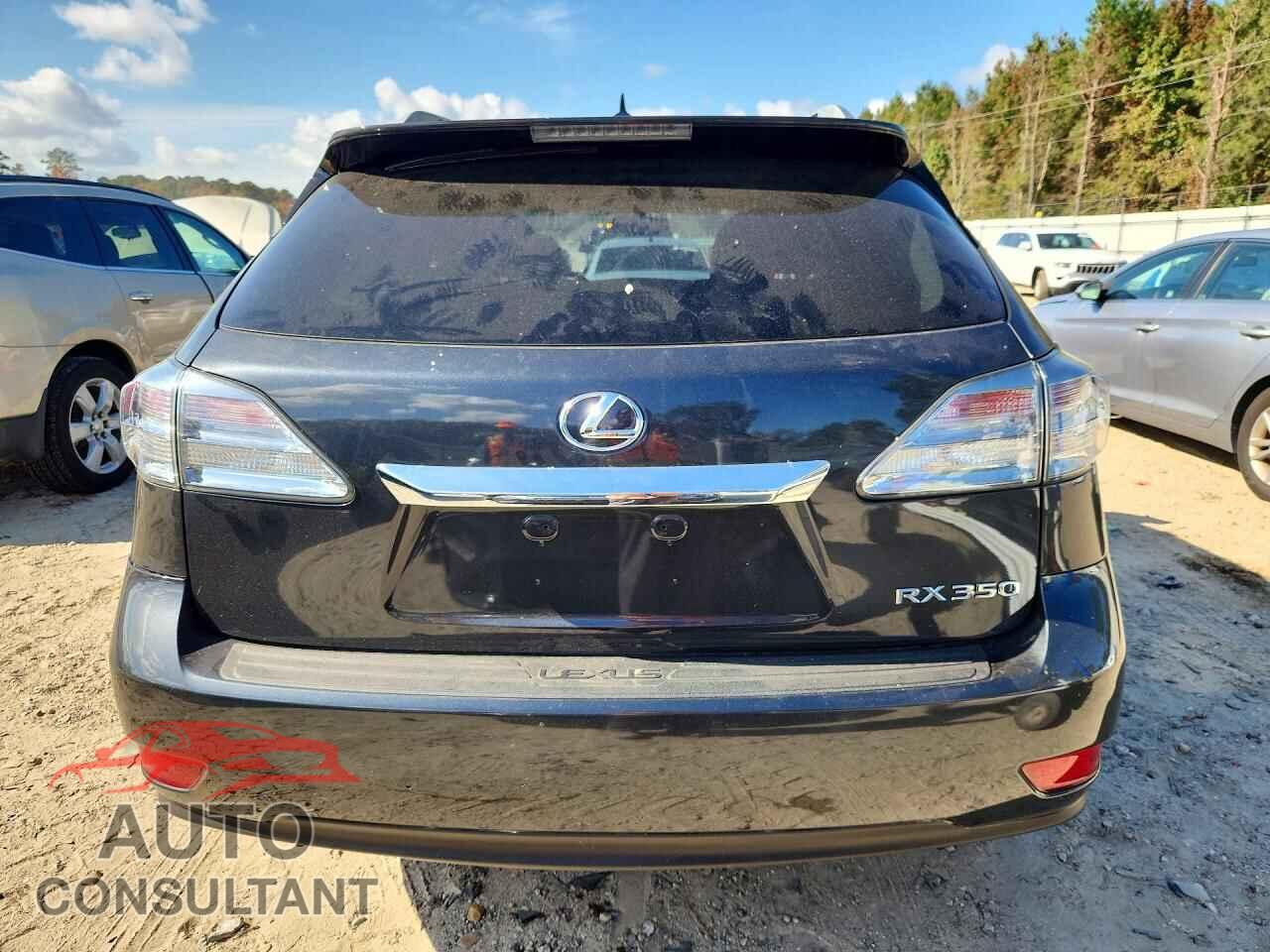 LEXUS RX350 2011 - 2T2BK1BA3BC088545