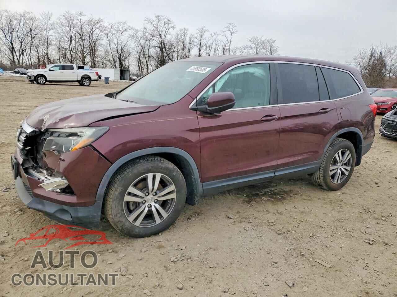 HONDA PILOT 2017 - 5FNYF6H50HB059020