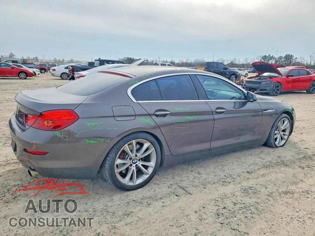 BMW 6 SERIES 2013 - WBA6A0C58DDZ04432