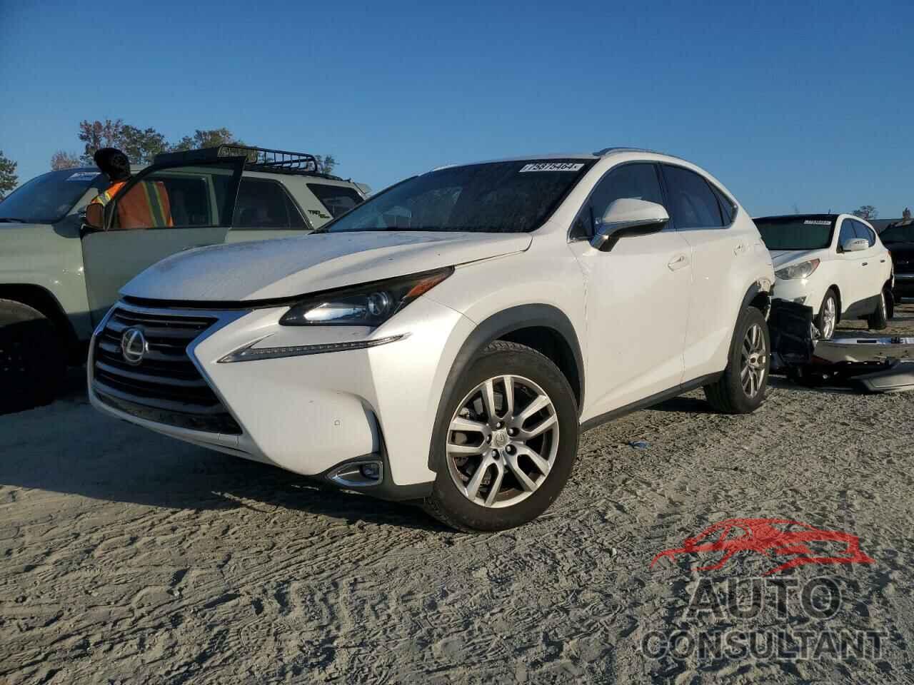 LEXUS NX 2016 - JTJYARBZ0G2033219