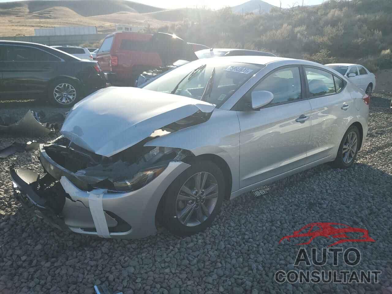 HYUNDAI ELANTRA 2018 - 5NPD84LF2JH282213