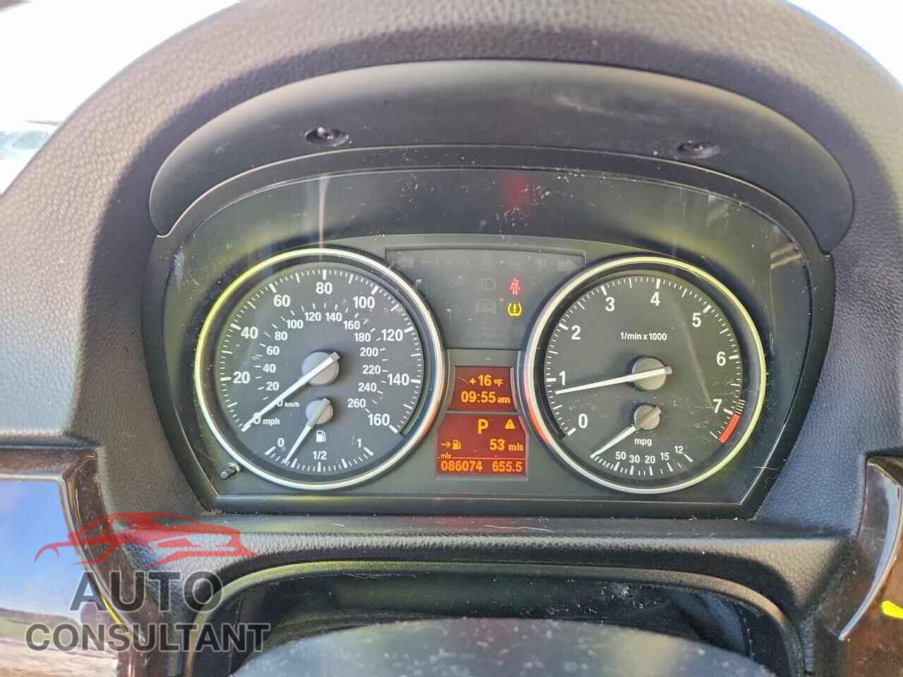 BMW 3 SERIES 2011 - WBAPK7C59BF084633