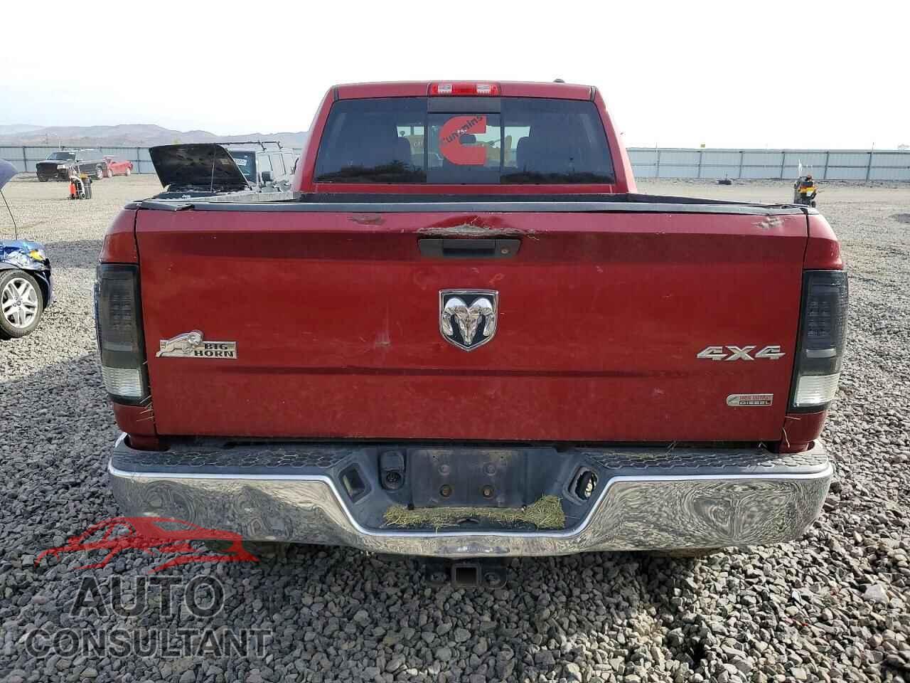 DODGE RAM 2500 2012 - 3C6UD5DL8CG293712
