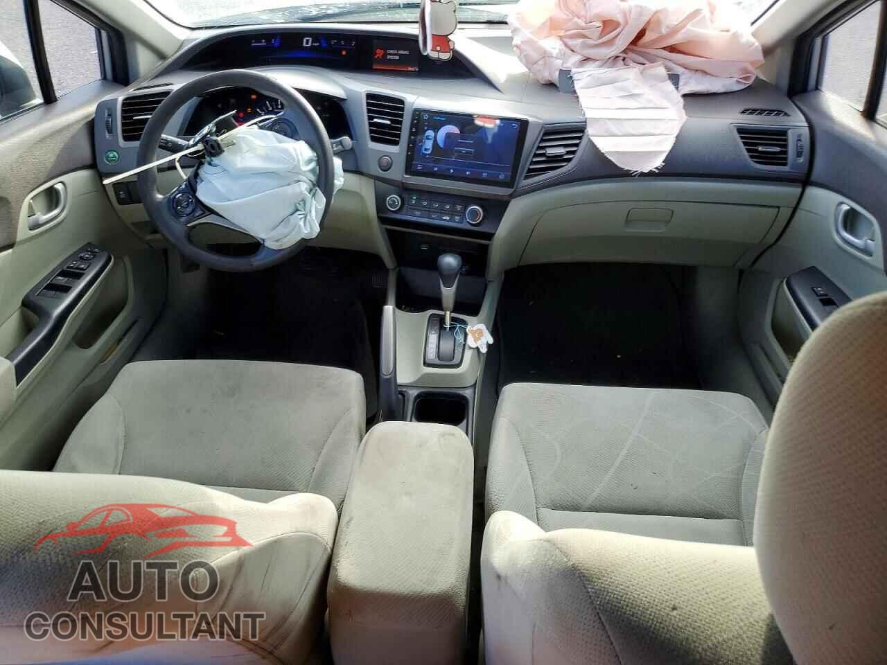 HONDA CIVIC 2012 - 19XFB2F59CE320593