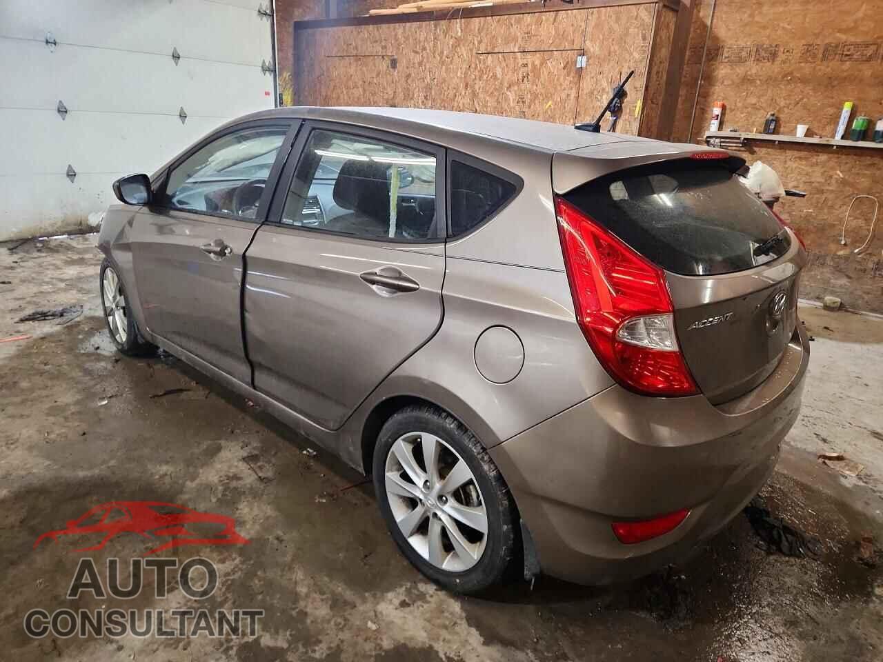 HYUNDAI ACCENT 2012 - KMHCU5AE4CU042429