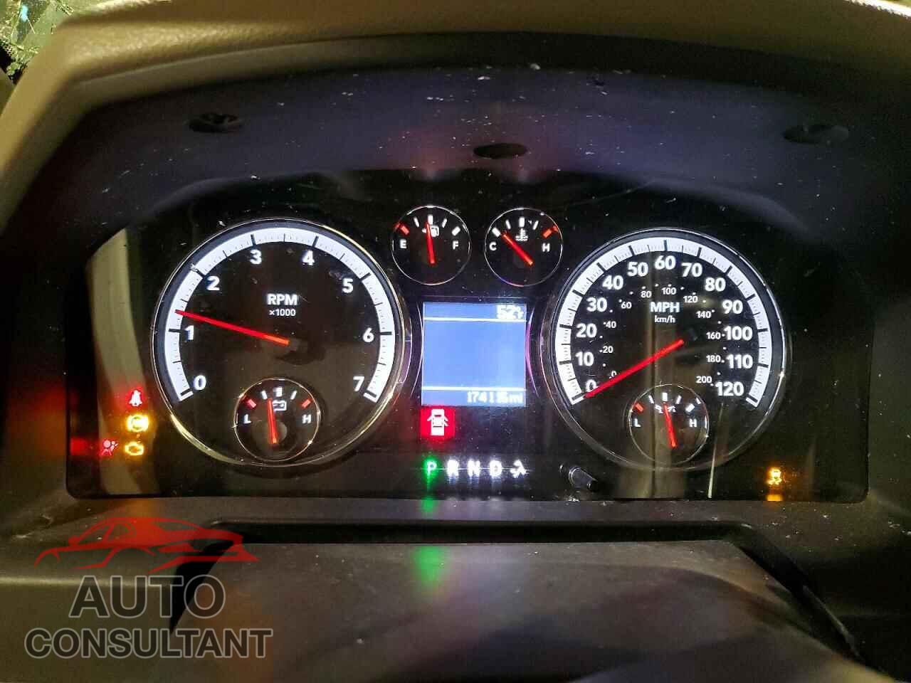 DODGE RAM 1500 2012 - 1C6RD7FT6CS312166
