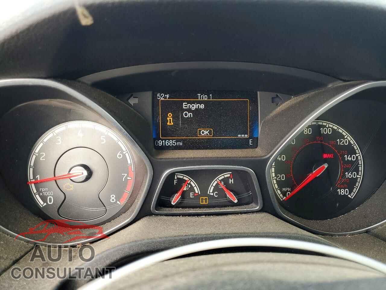 FORD FOCUS 2016 - 1FADP3L96GL390495