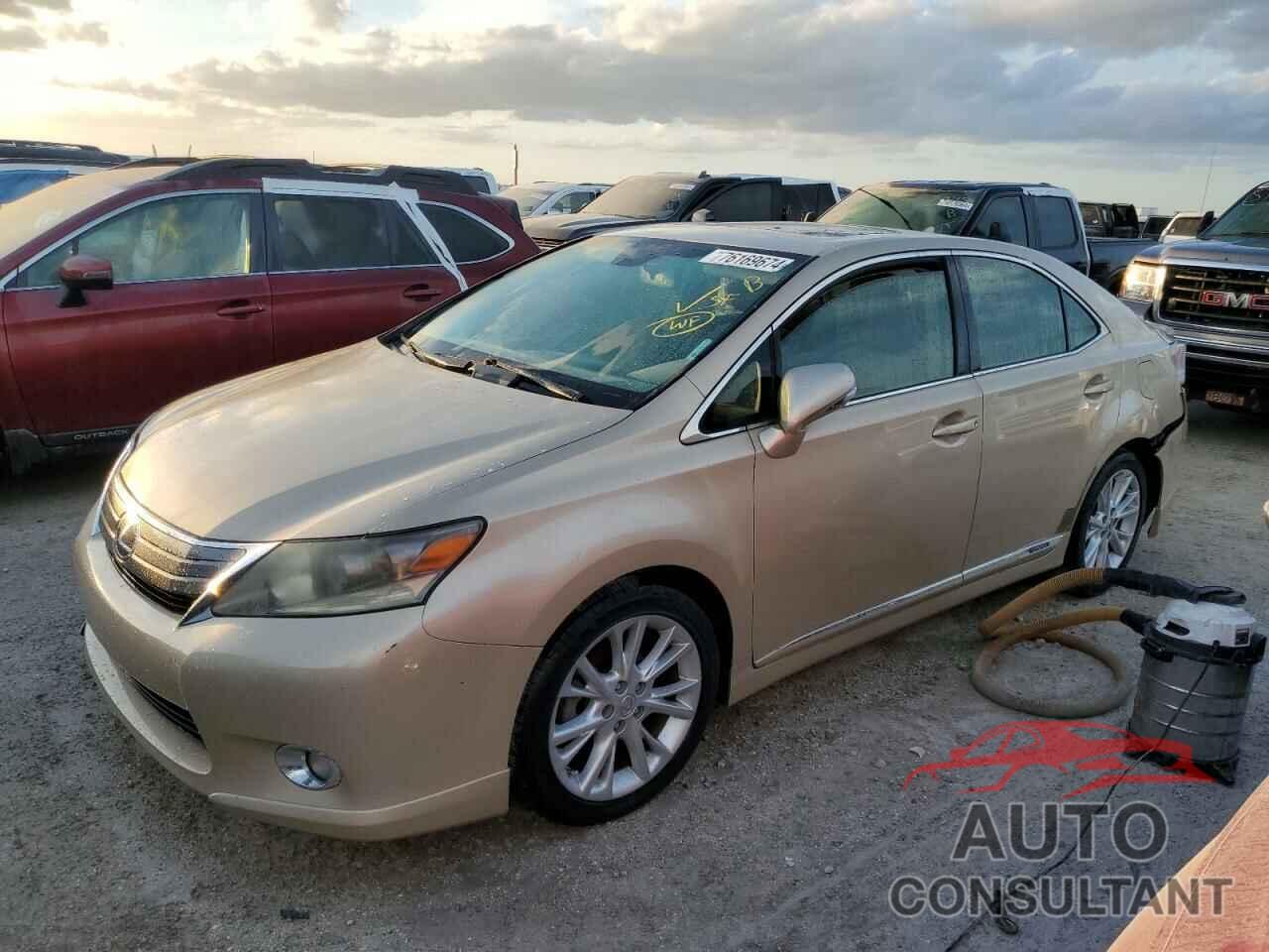 LEXUS HS 2010 - JTHBB1BA7A2017364