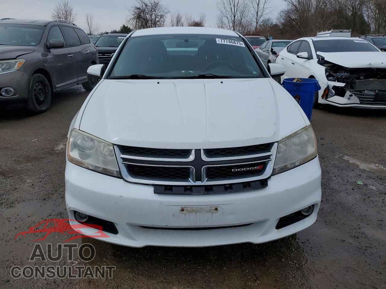 DODGE AVENGER 2013 - 1C3CDZCB3DN502193