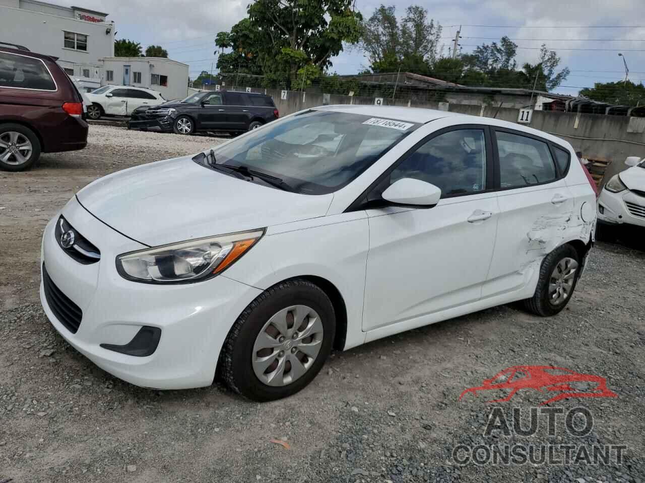 HYUNDAI ACCENT 2016 - KMHCT5AE8GU236941