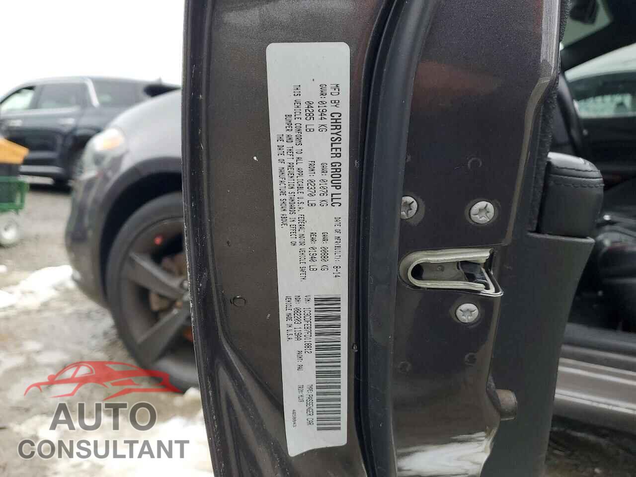 DODGE DART 2015 - 1C3CDFEB7FD118812