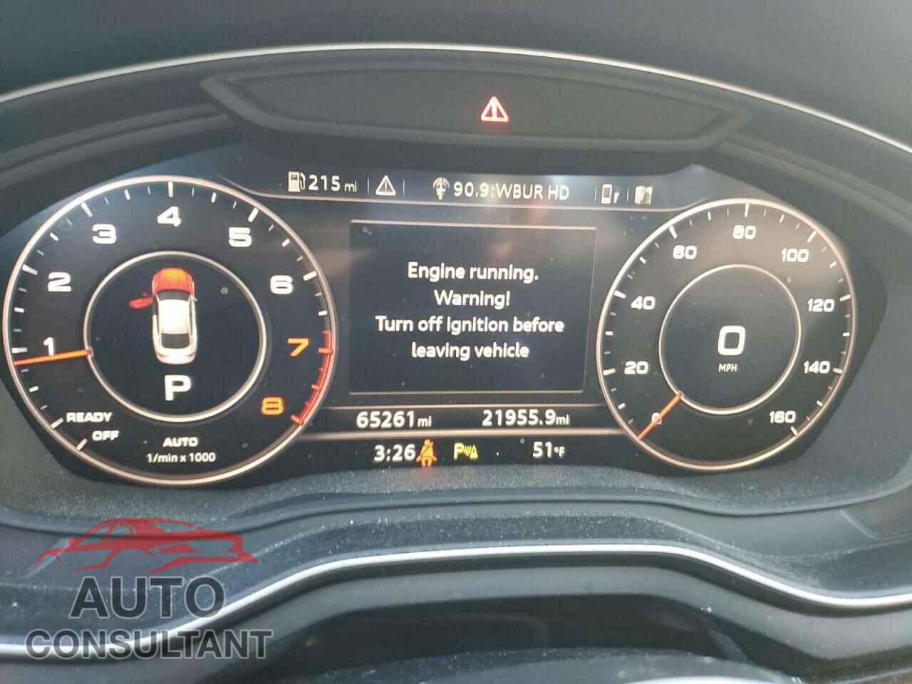 AUDI A5 2018 - WAUENCF54JA009501