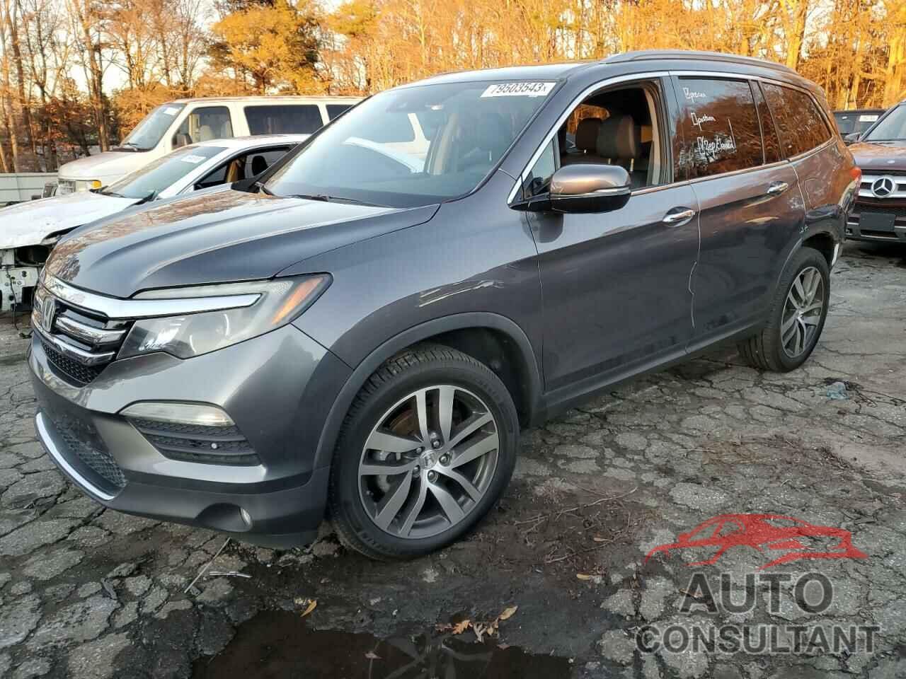 HONDA PILOT 2016 - 5FNYF6H96GB010115