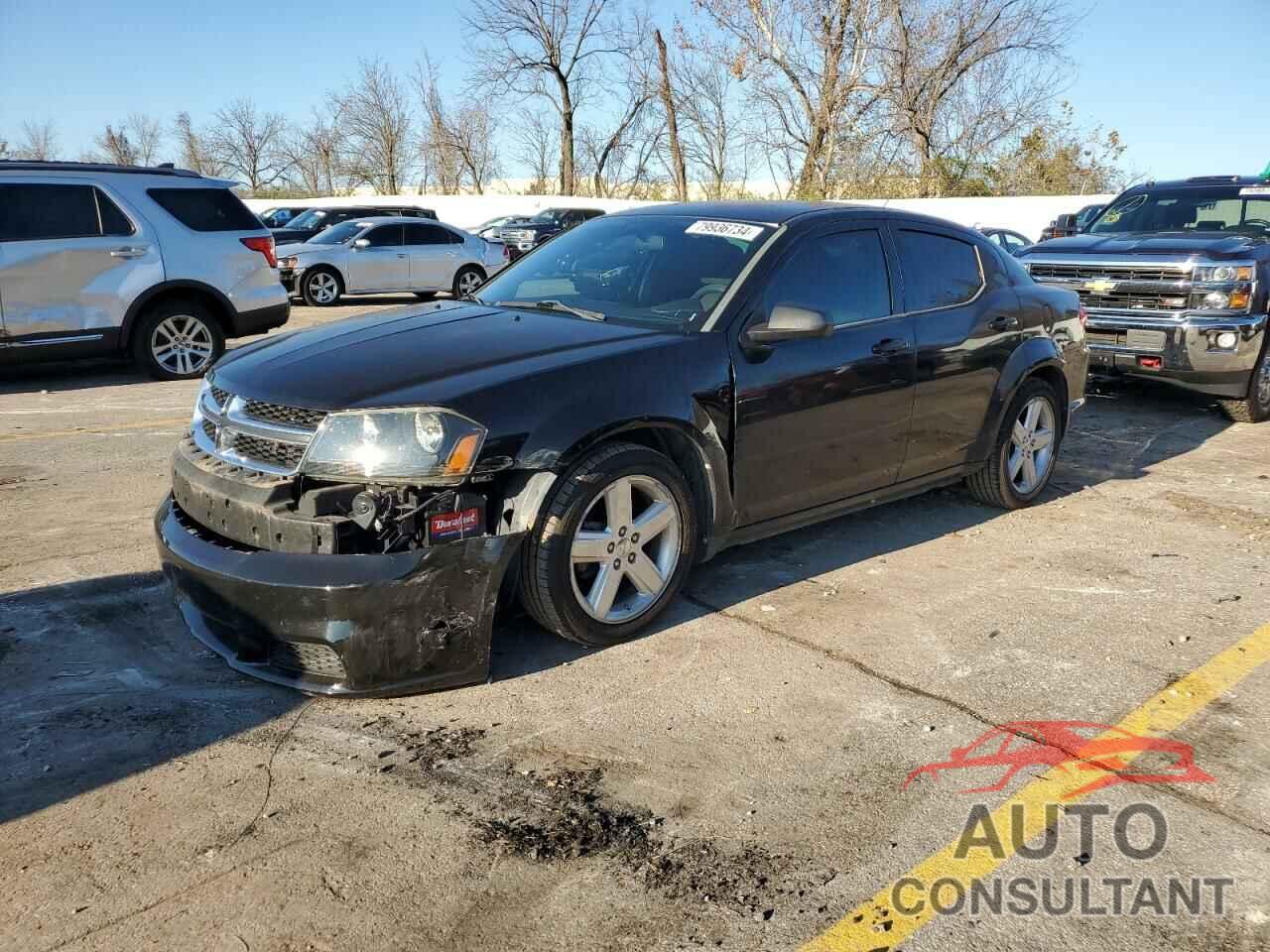 DODGE AVENGER 2013 - 1C3CDZAB9DN517140