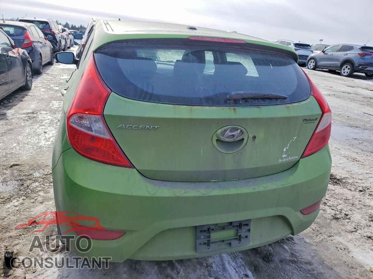 HYUNDAI ACCENT 2013 - KMHCT5AE5DU110760