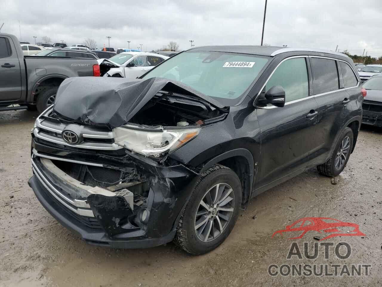 TOYOTA HIGHLANDER 2017 - 5TDJZRFH4HS404679