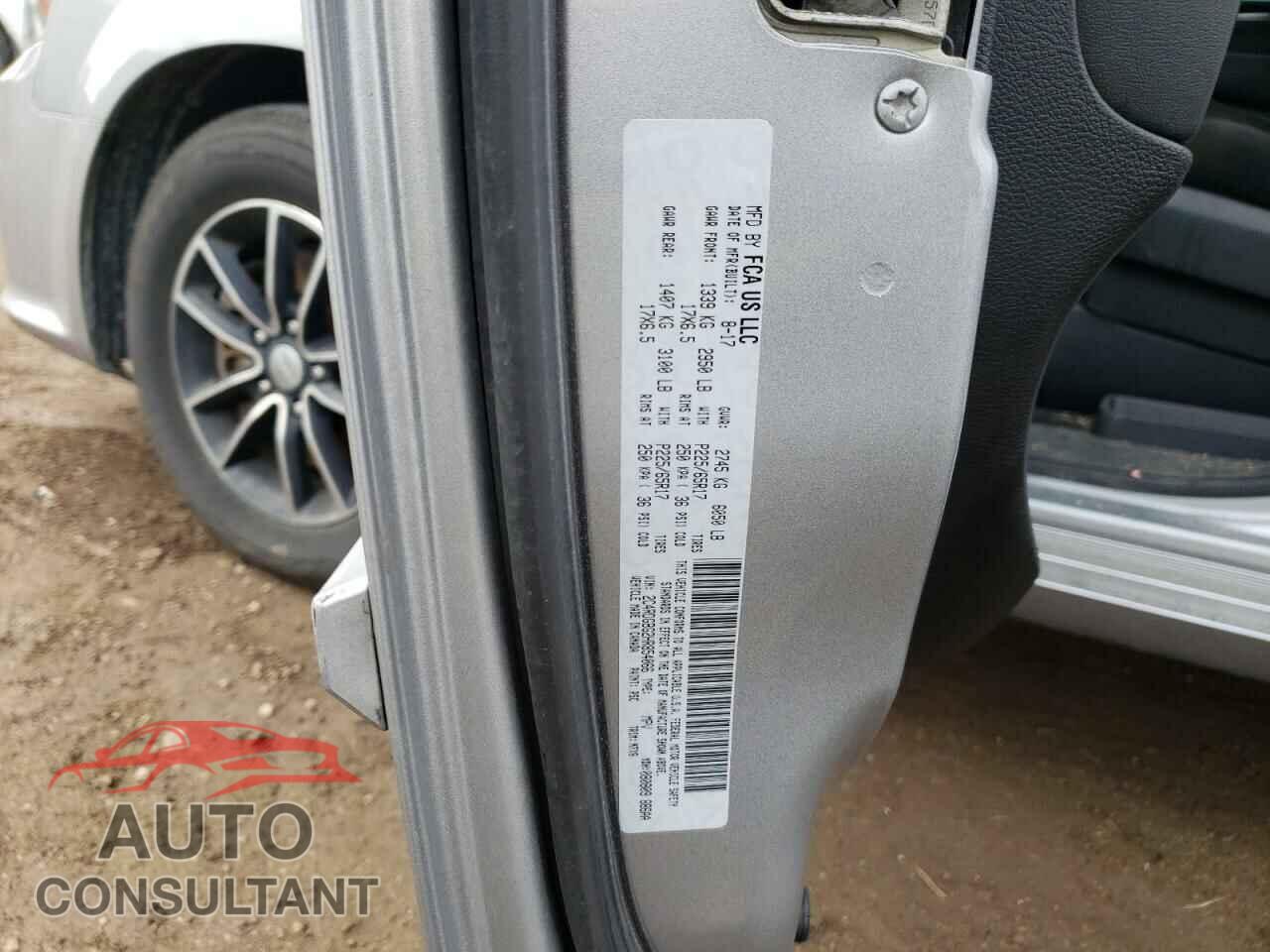 DODGE CARAVAN 2017 - 2C4RDGBG2HR854066