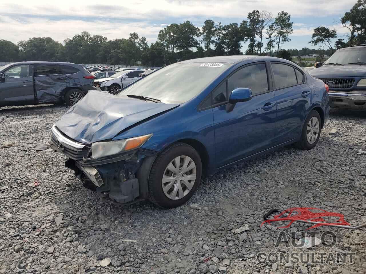 HONDA CIVIC 2012 - 2HGFB2F54CH575884