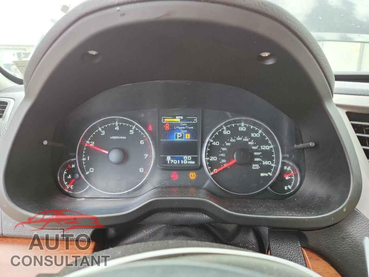 SUBARU OUTBACK 2013 - 4S4BRBKC3D3306076