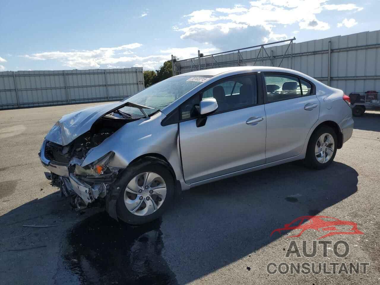 HONDA CIVIC 2013 - 2HGFB2F52DH545140