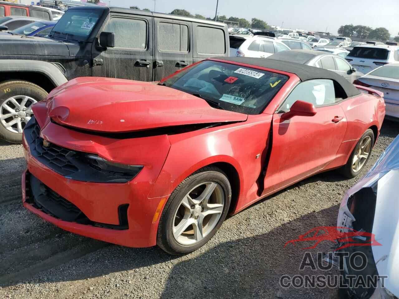 CHEVROLET CAMARO 2020 - 1G1FB3DX3L0110163